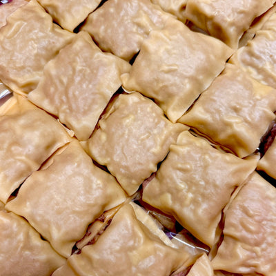 Gaultaschen – Maultaschen mit Pferdefleisch, frisch hergestellt