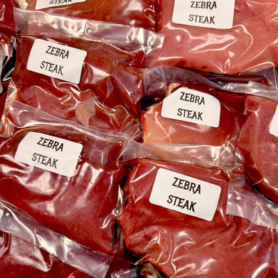 Zebra Steak aus der Keule – Metzgerei Holzapfel Mössingen