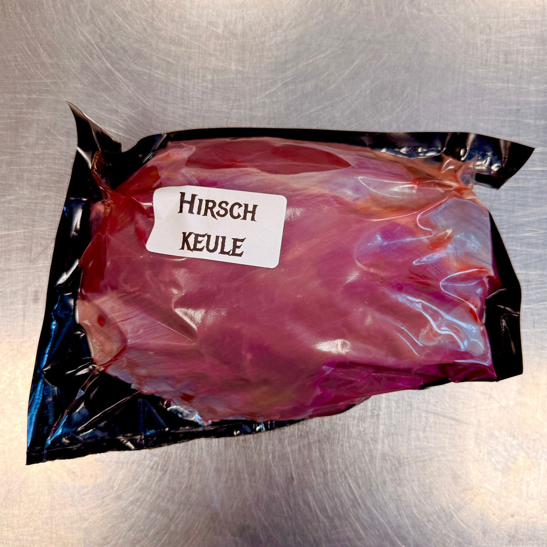 Hirschkeule – Hirsch aus dem Chiemgau, vakuumiert