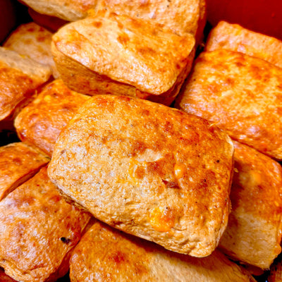 Buffalo Chicken Cheese Fleischkäse