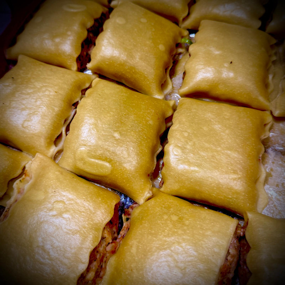 Hausgemachte Maultaschen 