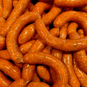 Zweimalbrenner scharfe Bratwurst mit Jalapeño und Habanero von Metzgerei Holzapfel